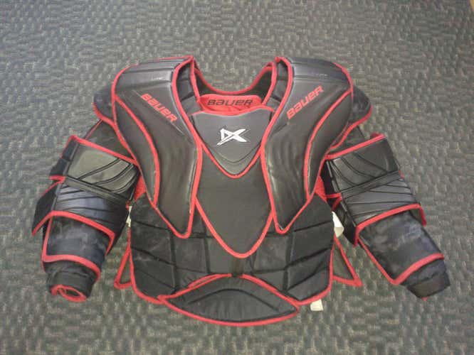 Used Senior Large Bauer Vapor 1X Goalie Chest and Arm Protector Goalie Chest Protector