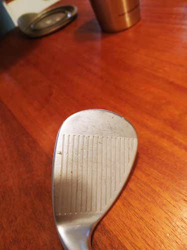 Used Men's Callaway Right Handed MD3 Milled Chrome S-Grind Wedge Stiff Flex 60 Degree Steel Shaft