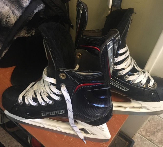 Senior Used Bauer Vapor 1X Hockey Skates Regular Width Pro Stock Size 7.5
