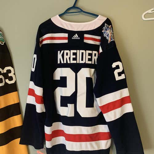 Chris Kreider rangers  XL Adidas Jersey