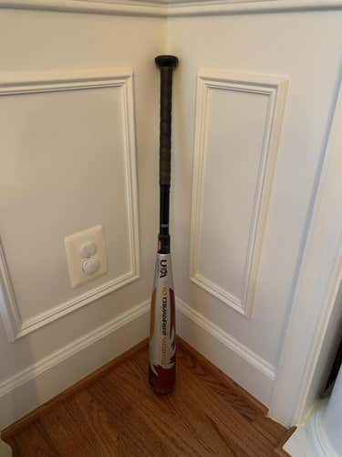 Used Kid Pitch (9YO-13YO) 2018 DeMarini Hybrid Voodoo Bat (-10) 19 oz 29"