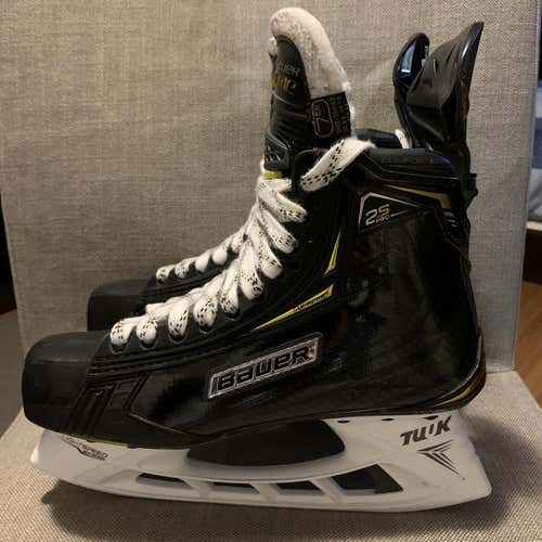 *Like New* Bauer Supreme 2S Pro Extra Wide Width Size 7 Hockey Skates