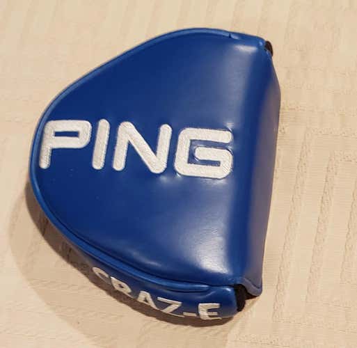 Ping G2i CRAZ-E Mallet Putter Head Cover Slightly Used