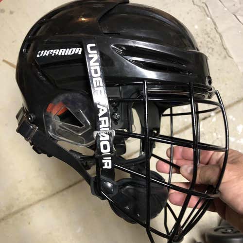 Box Lacrosse Helmet Warrior Krown PX3 W/ Under Armour Cage