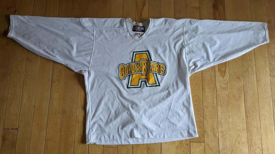 Alberta Golden Bears CIS Size 54 CCM Practice Jersey