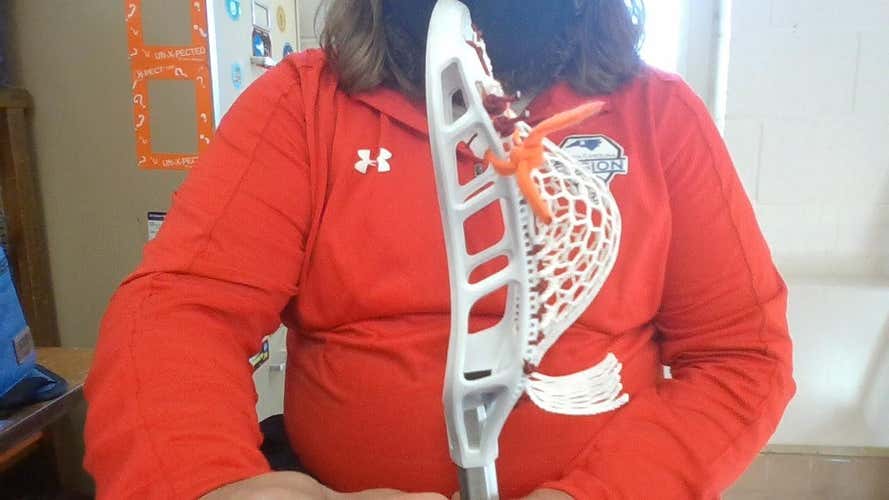 White Used Attack & Midfield StringKing Strung Mark 2V Head