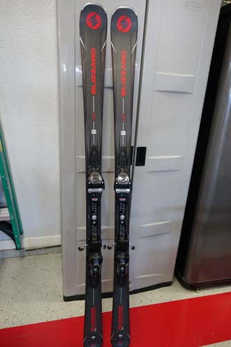 Used Men's 2019 Blizzard  All Mountain Quattro 7.2 Skis With Bindings Max Din 10