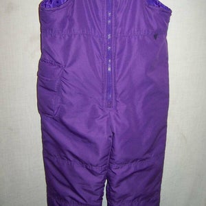 London Fog Insulated Snow Ski Bibs, Girls L/6