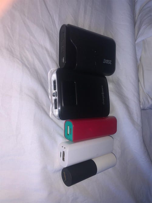 New Portable Chargers       (message me to purchase)