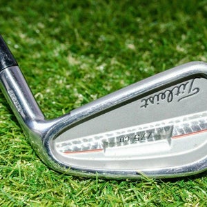 Titleist 	775-CB 	6 Iron 	Right Handed 	37.5"	Steel 	Stiff	New Grip