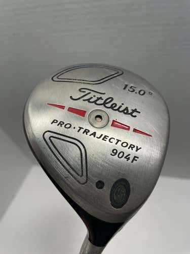 Used Titleist 904f 3 Wood Graphite Stiff Golf Fairway Woods