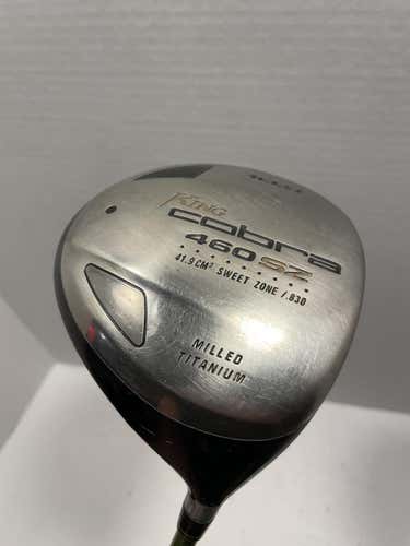 Used Cobra 460sz 10.5 Degree Graphite Stiff Golf Drivers