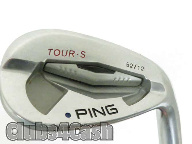 PING TOUR-S Chrome Wedge Blue Dot Z-Z65 Stiff GAP 52/12  +1/2" TALL