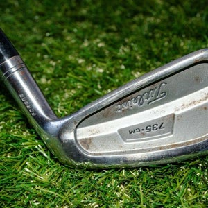 Titleist 	735 CM Forged	6 Iron 	Right Handed 	38"	Steel 	Stiff	New Grip