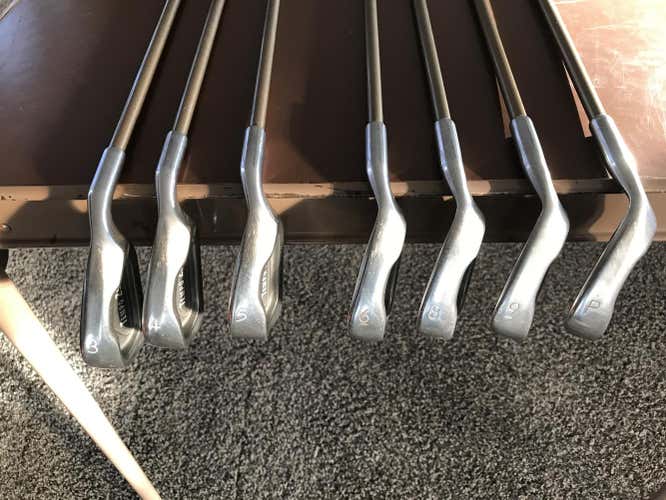 Used Men's Triumph Right Handed Irons 3-6, 8-pw