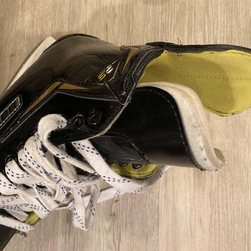 Senior Bauer Supreme 2S Pro Pro Stock Size 10 3/4 Hockey Skates