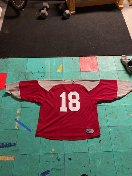 Comm Ave Classic (2018) Ryan Fitzgerald game used/signed jersey