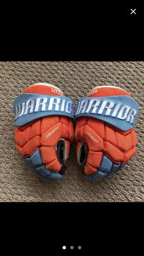 Orange Senior Warrior Covert QRE 14" Gloves