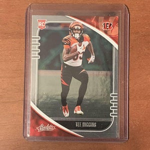 Tee Higgins Cincinnati Bengals Panini Absolute Football Rookie Card