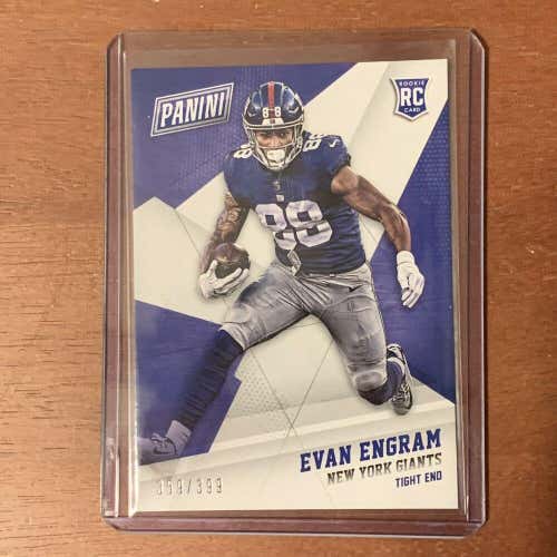 Evan Engram NY Giants 2017 Panini Black Friday Football Rookie  359/399