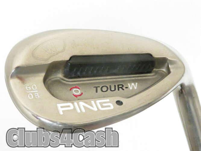 PING TOUR-W Wedge Black Dot AWT Stiff Flex 60.08 LOB 60*
