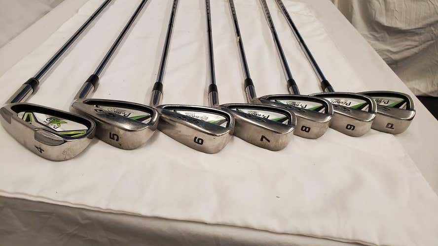 Used Snake Eyes Python Xld2 4i-pw Steel Stiff Golf Iron Or Hybrid Sets