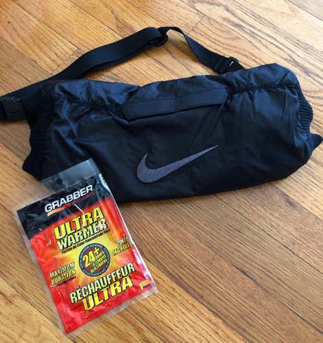 Nike Pro Hyperwarm Handwarmer Black/Gray with 24+ hour warmer