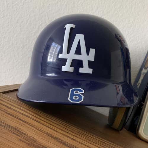 Blue Used 7 1/8 Rawlings Batting Helmet