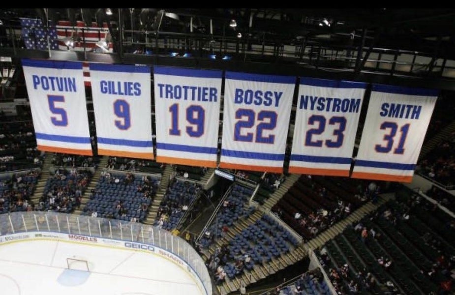 Legends #NYR Retired Numbers Banners