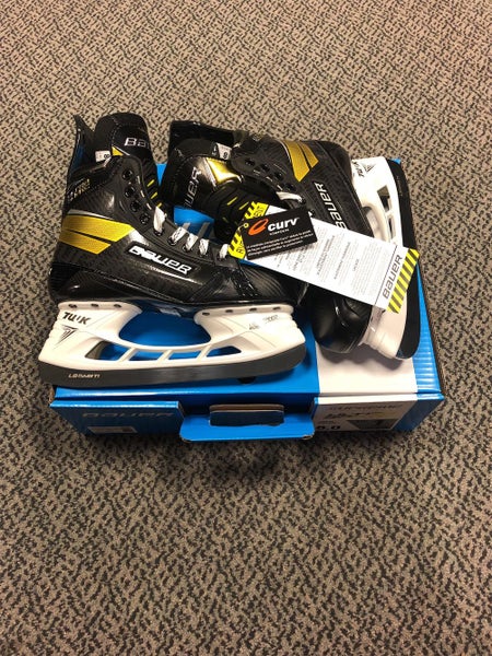 Senior Bauer Supreme Ultrasonic Size 8 Fit 1  Hockey Skates