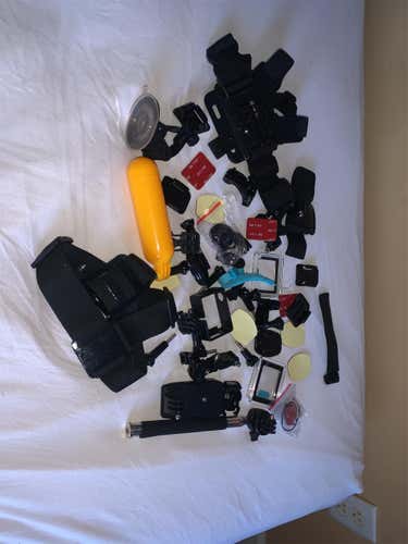 All GoPro accessories in picture