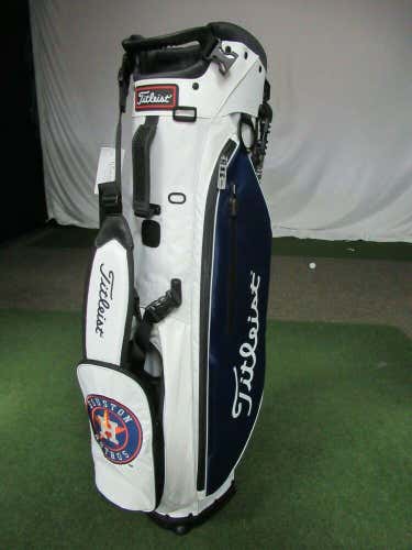 NEW *SPECIAL EDITION* Houston Astros Titleist Players 4 Stand Bag!!