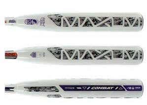 White New 2017 Combat Composite Maxum Bat (-8) 26 oz 34"
