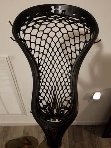 Black Used Attack & Midfield Under Armour Strung Command Low Head
