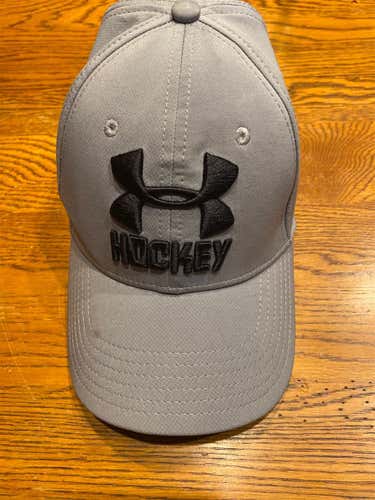 Gray Adult Medium/Large Under Armour Hat