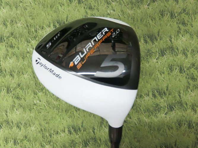 TaylorMade BURNER SUPERFAST 2.0 * 18* 5 Wood Matrix Xcon 4.8 STIFF