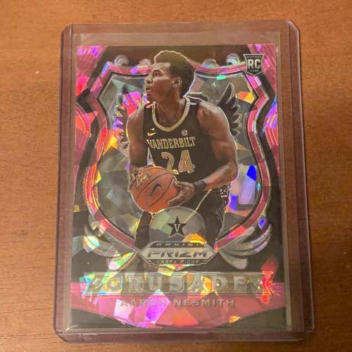 Aaron Nesmith 20-21 Prizm Draft Picks Pink Cracked Ice Crusade Vanderbilt RC #95