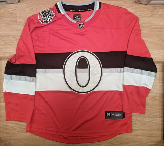 Ottawa Senators 2017 NHL 100 Classic Jersey