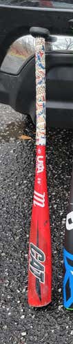 Used Kid Pitch (9YO-13YO) 2020 Marucci Alloy Cat USA Bat (-10) 19 oz 29"