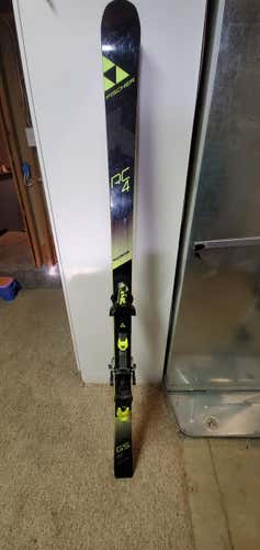Used 2019 Fischer Racing RC4 World Cup GS Skis With Bindings Max Din 11