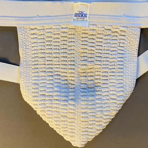 Used/Worn Duke Jockstrap 1” Waist - White