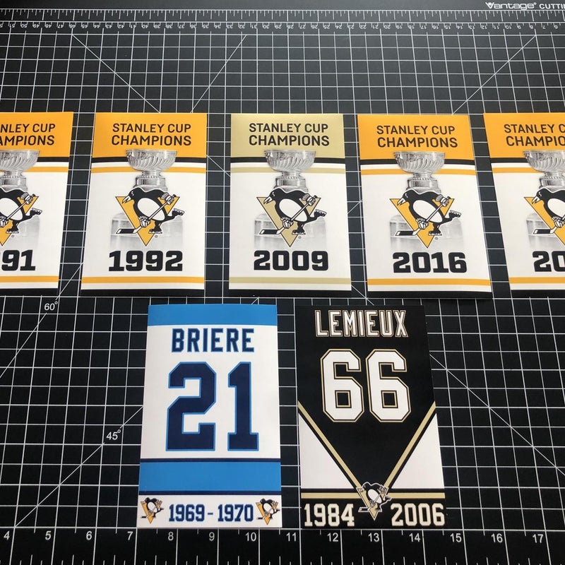Philadelphia Flyers Retired Numbers Replica Banner Set