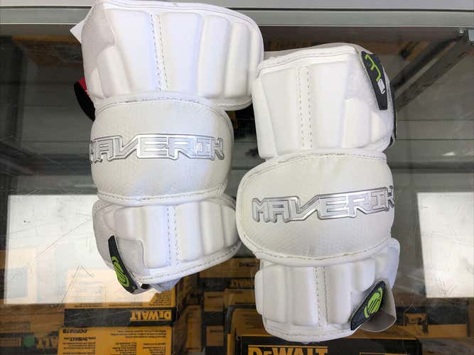 Maverik Lacrosse Max Arm Pad - White (3002519) Large