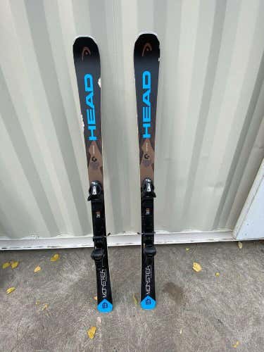 15-16 Head Monster 83 Ti Men's Demo Skis Size 163 W/ Tyrolia SP 10 Demo Binding