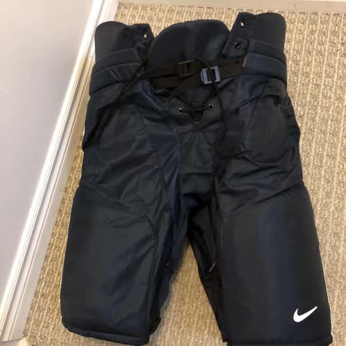 Blue Senior Large Bauer Supreme Pro Pro Stock Hockey Pants