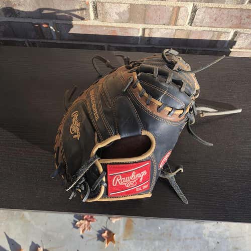 Brown High School/College Catcher's Heart of the Hide 33" Baseball Glove