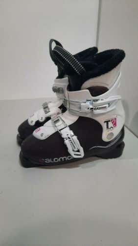 Salomon T2 Youth Ski Boots Mondo Size 21
