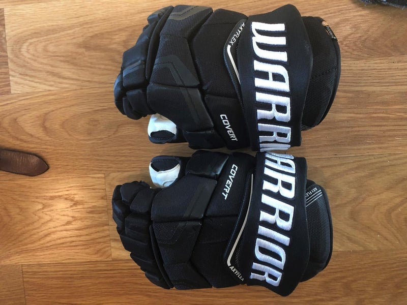 Black New Senior Warrior Covert QRE Pro Gloves 13"