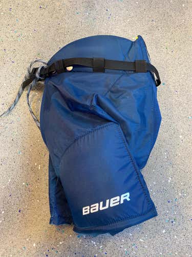Navy/Blue Youth Large Bauer Supreme S170  Hockey Pants