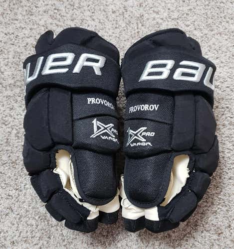 Provorov Flyers NHL All-Star Game Bauer Vapor 1x Pro Gloves 14"